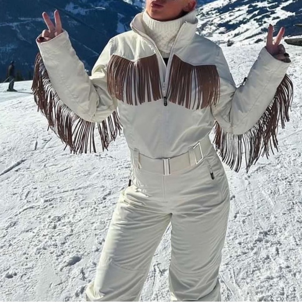 Chilly J Ski Suit in White